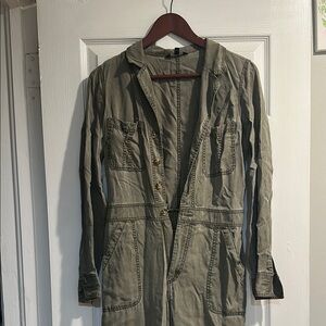 Olive Green Express Women's Jumpsuit